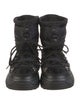 Christian Dior Oblique Jacquard Nylon Combat Boots