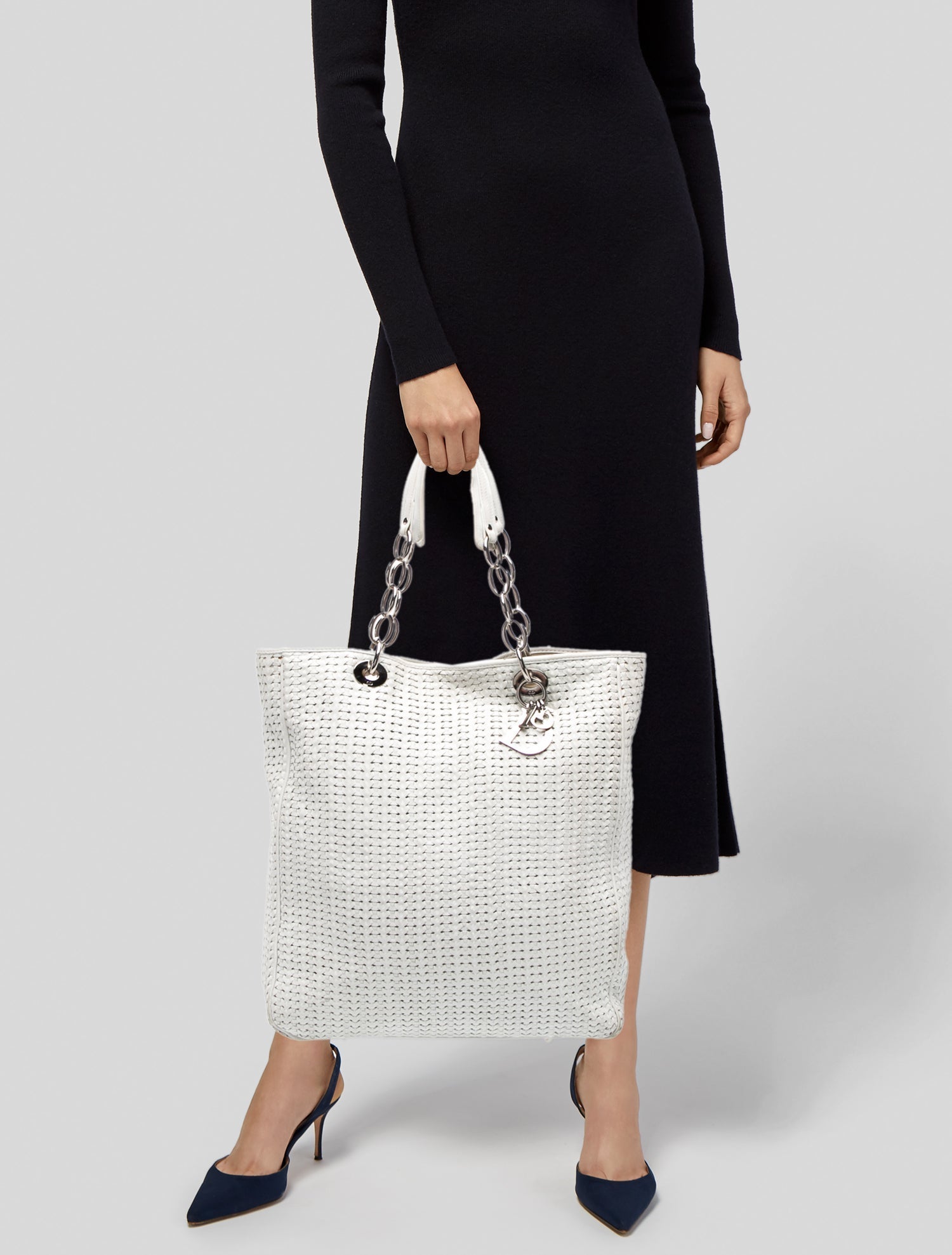 Christian Dior Leather Tote