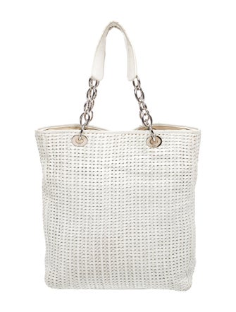 Christian Dior Leather Tote