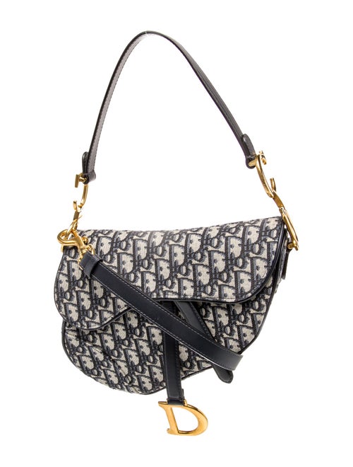Christian Dior Oblique Jacquard Shoulder Bag