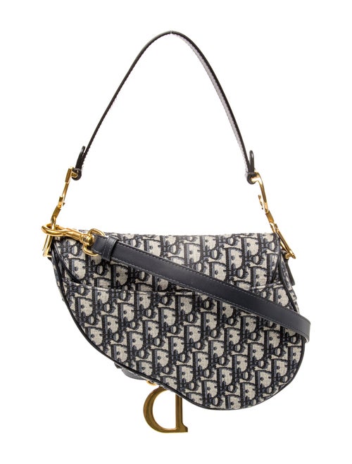 Christian Dior Oblique Jacquard Shoulder Bag