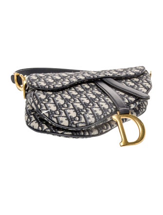 Christian Dior Oblique Jacquard Shoulder Bag