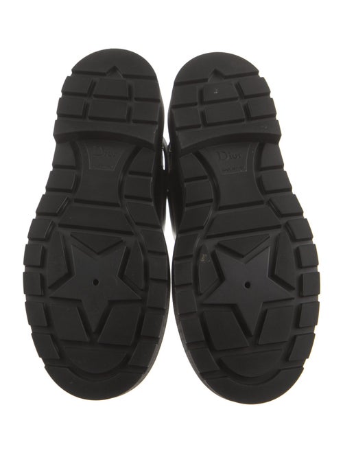 Christian Dior Leather Combat Boots