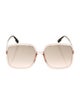 Christian Dior Oversize Gradient Sunglasses