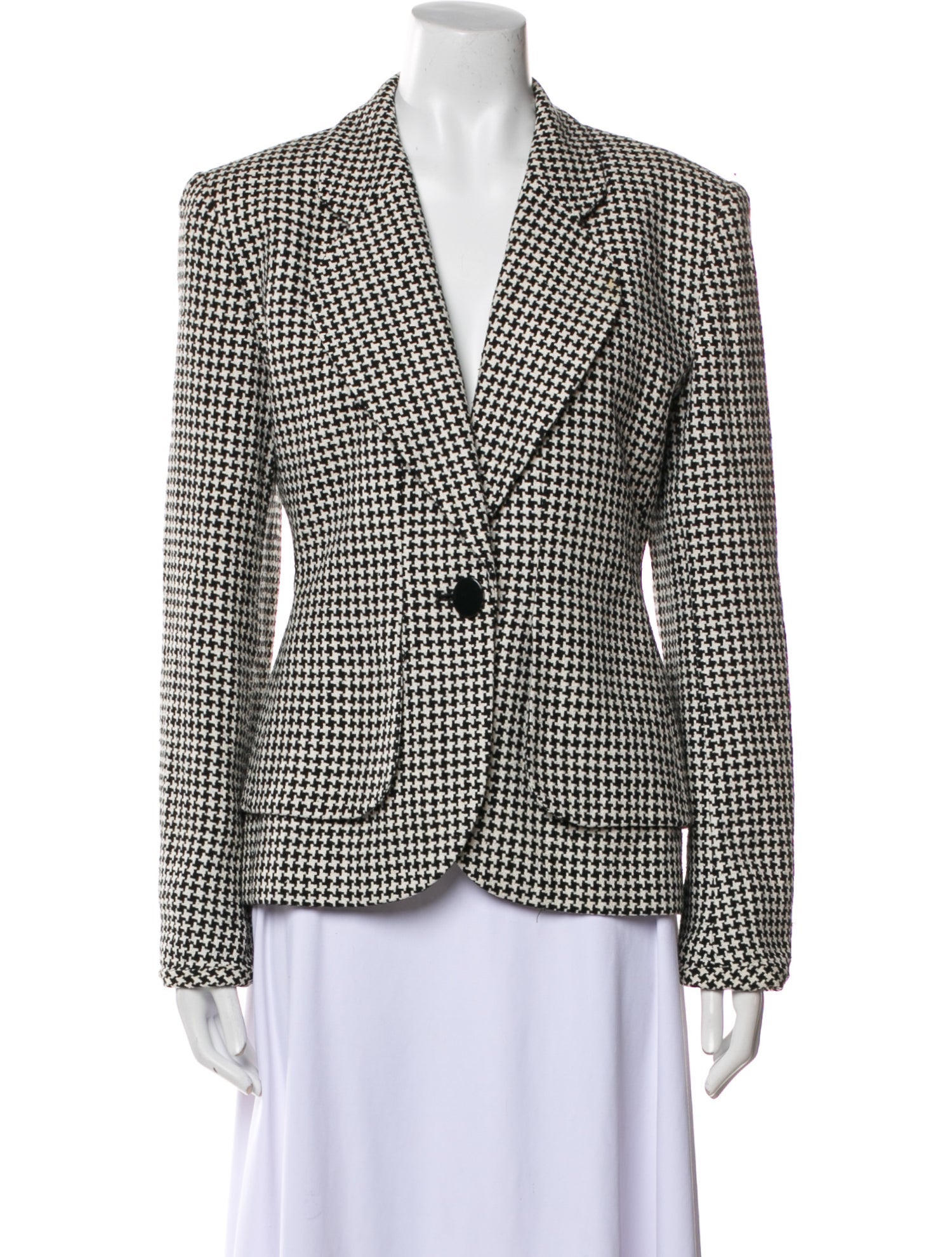 Christian Dior Silk Printed Blazer