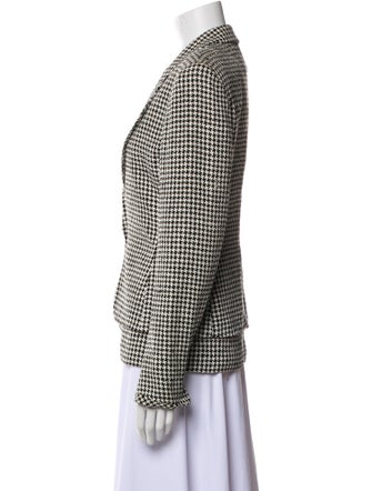 Christian Dior Silk Printed Blazer