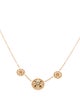 Christian Dior 18K Mother of Pearl & Diamond Rose des Vents Necklace