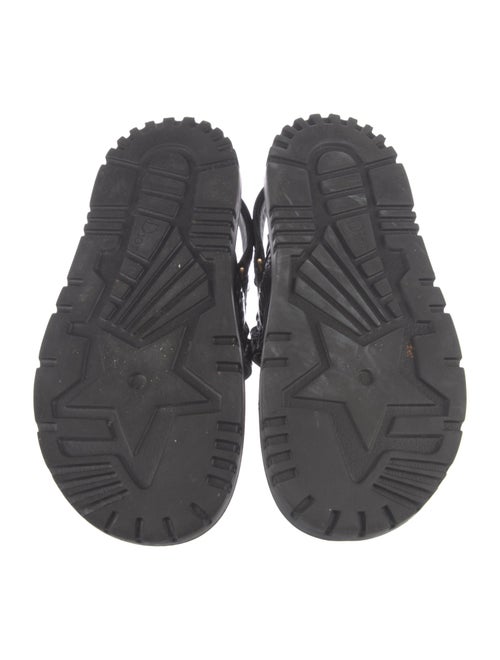 Christian Dior Dioract Raffia Slides