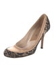 Christian Dior Lace Lace Pattern Pumps