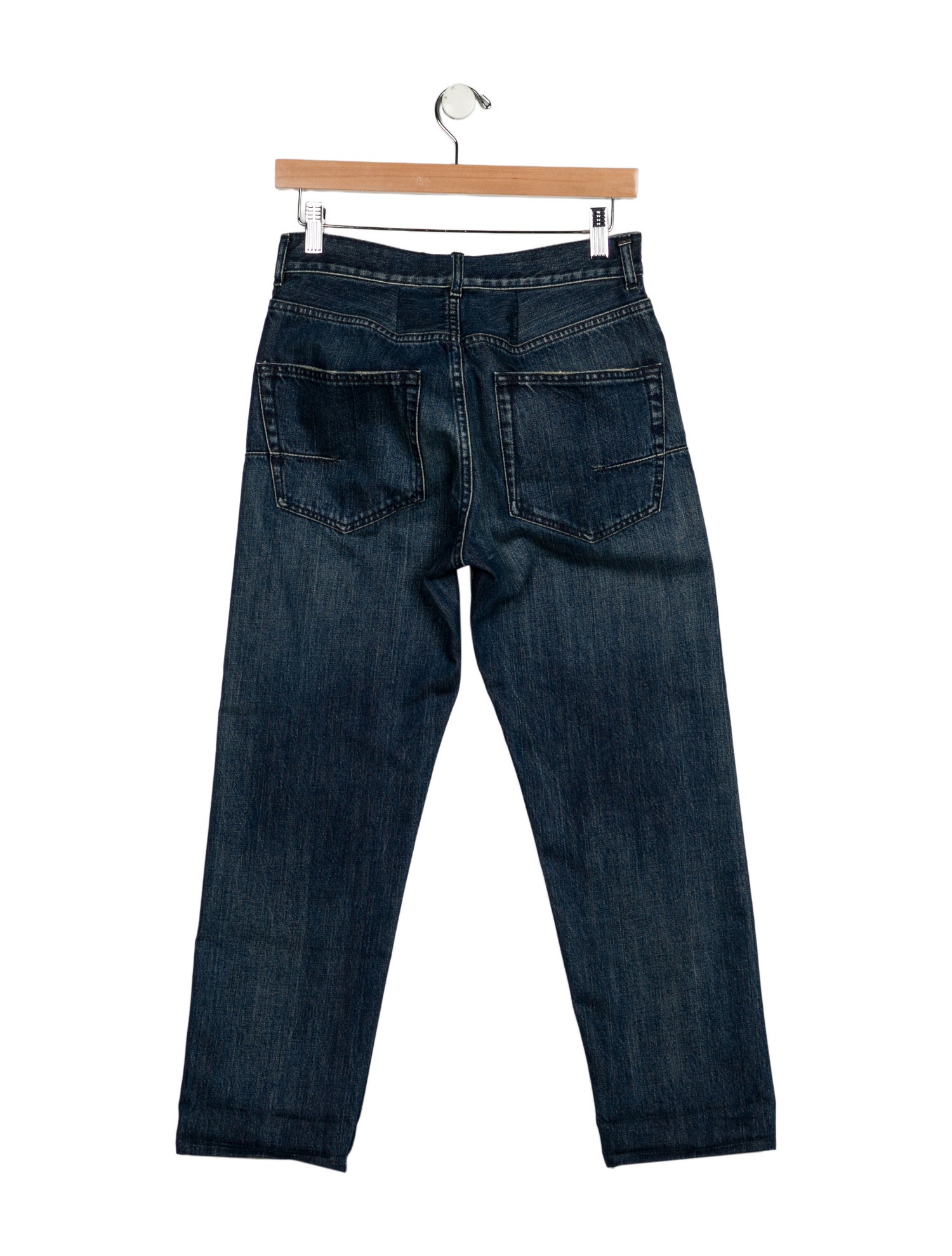 Christian Dior Mid-Rise Straight Leg Jeans