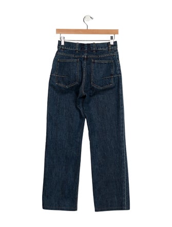 Christian Dior Mid-Rise Wide Leg Jeans