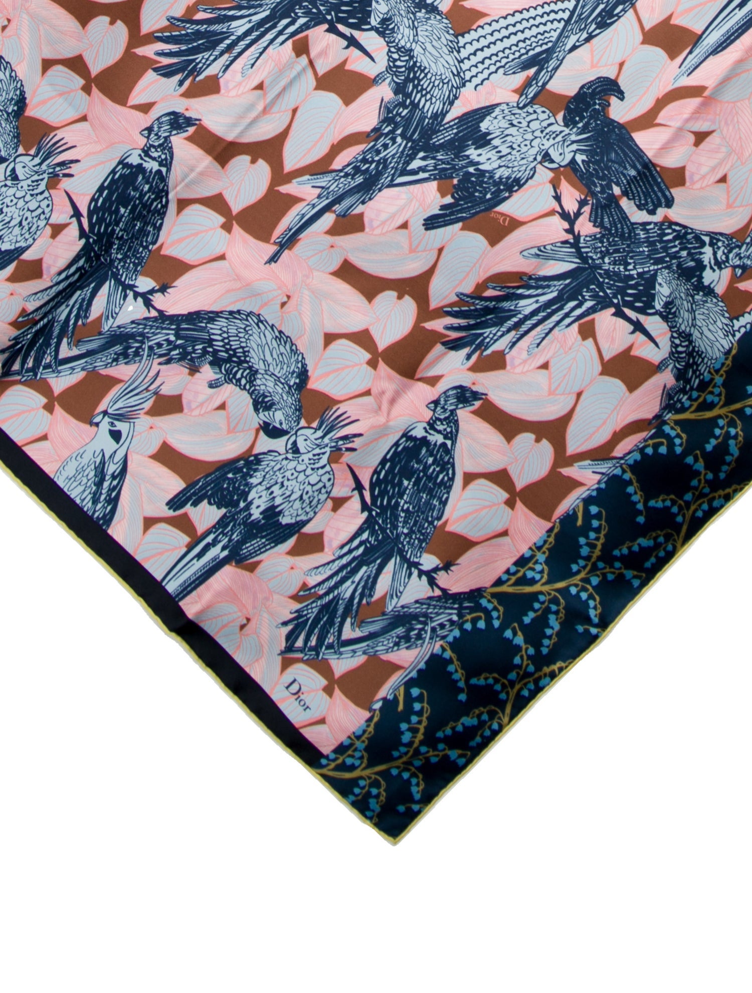 Christian Dior Silk Printed Scarf