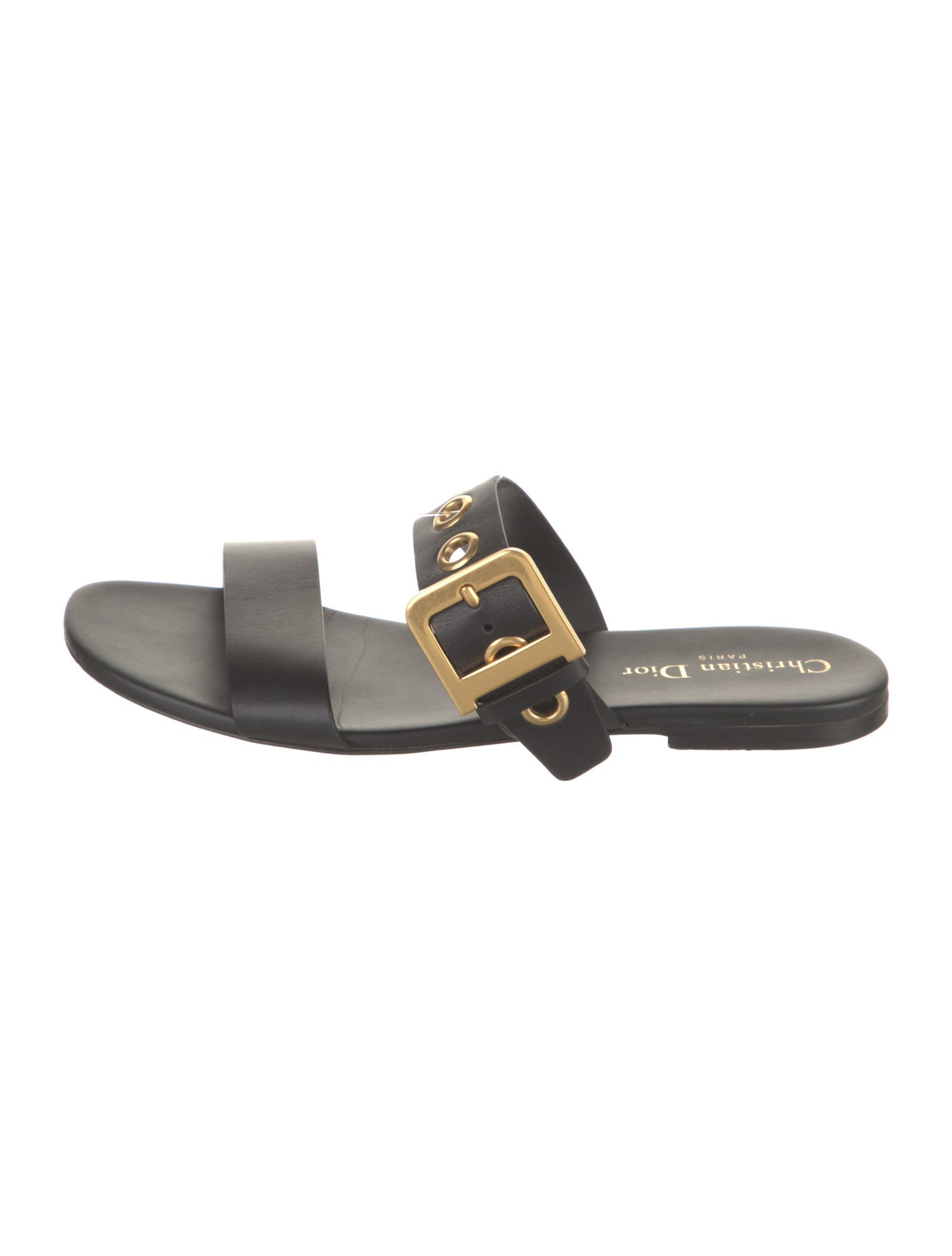 Christian Dior Leather Slides