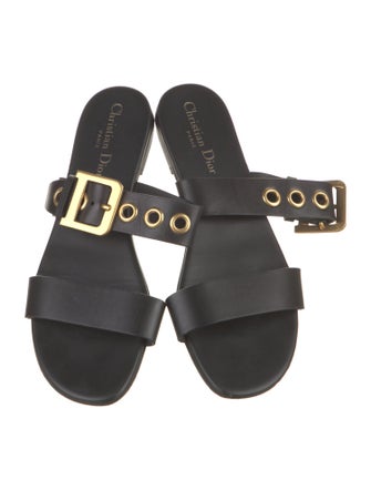 Christian Dior Leather Slides
