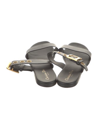 Christian Dior Leather Slides