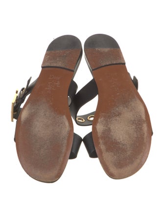 Christian Dior Leather Slides