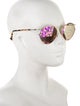 Christian Dior Round Tinted Sunglasses