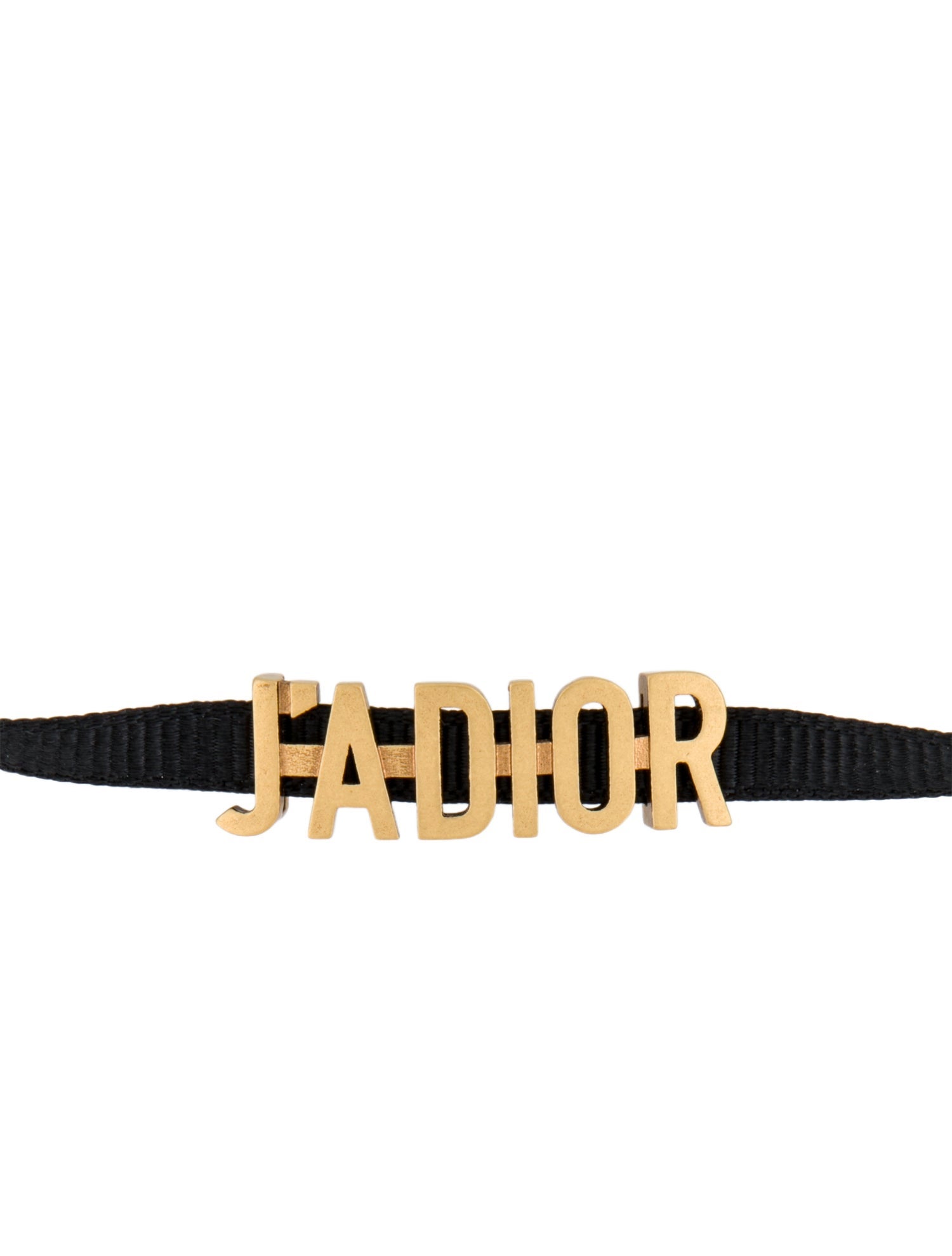 Christian Dior Ribbon J'Adior Choker Necklace