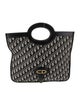 Christian Dior Oblique Jacquard Top Handle Bag
