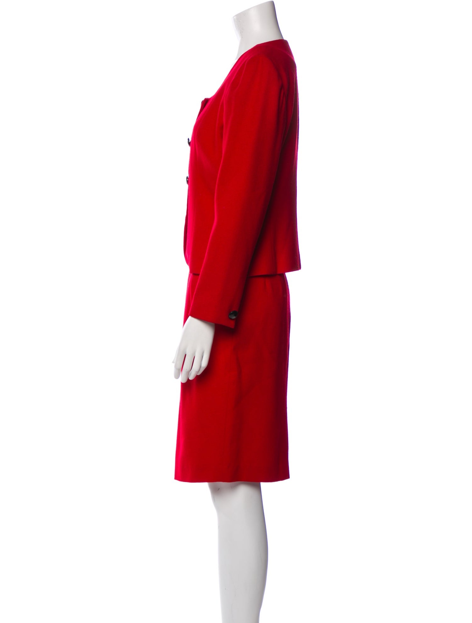 Christian Dior Wool Skirt Suit