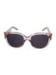 Christian Dior Wayfarer Tinted Sunglasses