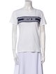 Christian Dior Graphic Print Crew Neck T-Shirt