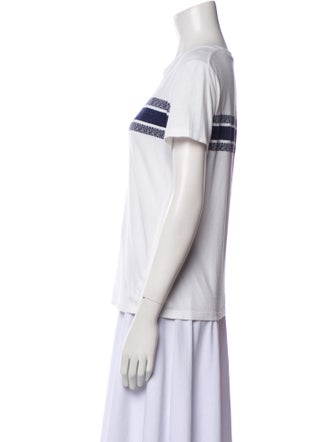 Christian Dior Graphic Print Crew Neck T-Shirt