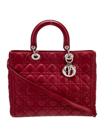 Christian Dior Cannage Lady Dior Large