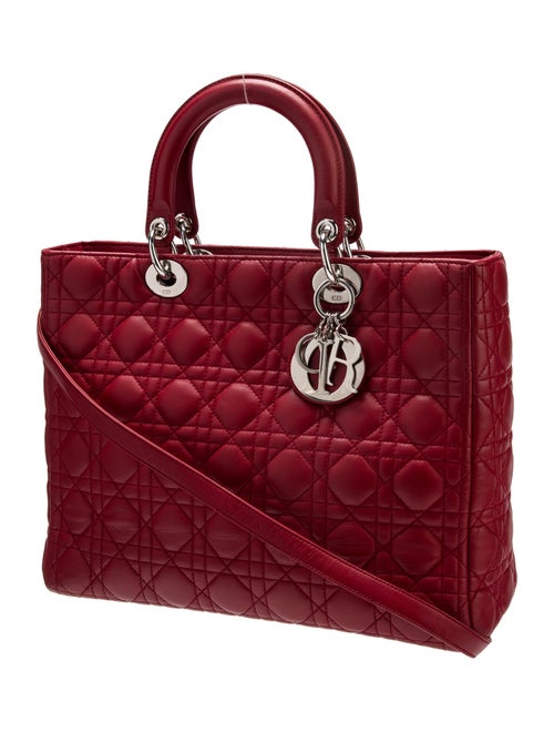 Christian Dior Cannage Lady Dior Large