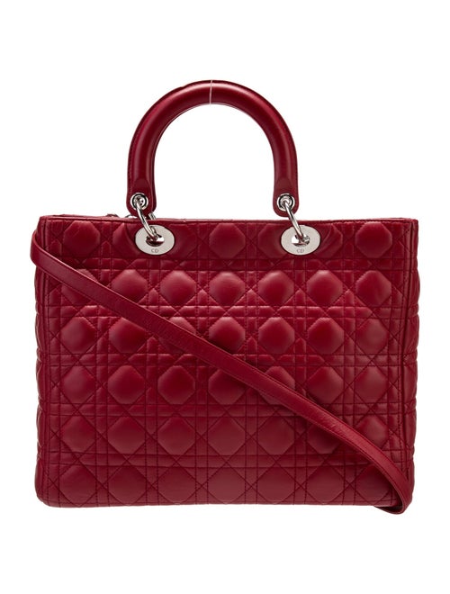 Christian Dior Cannage Lady Dior Large