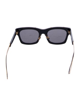Christian Dior Wayfarer Mirrored Sunglasses