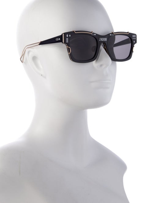 Christian Dior Wayfarer Mirrored Sunglasses