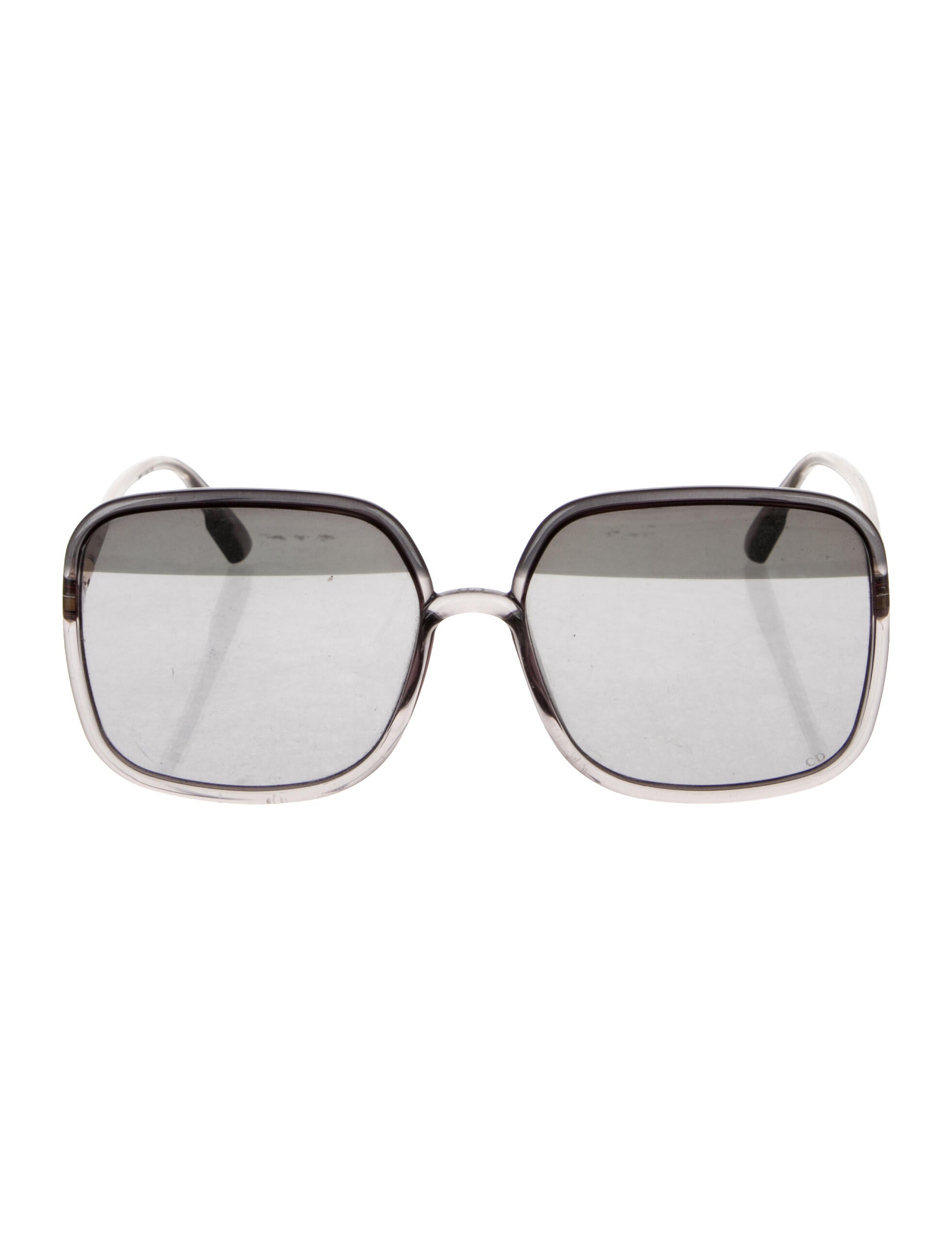 Christian Dior Square Mirrored Sunglasses