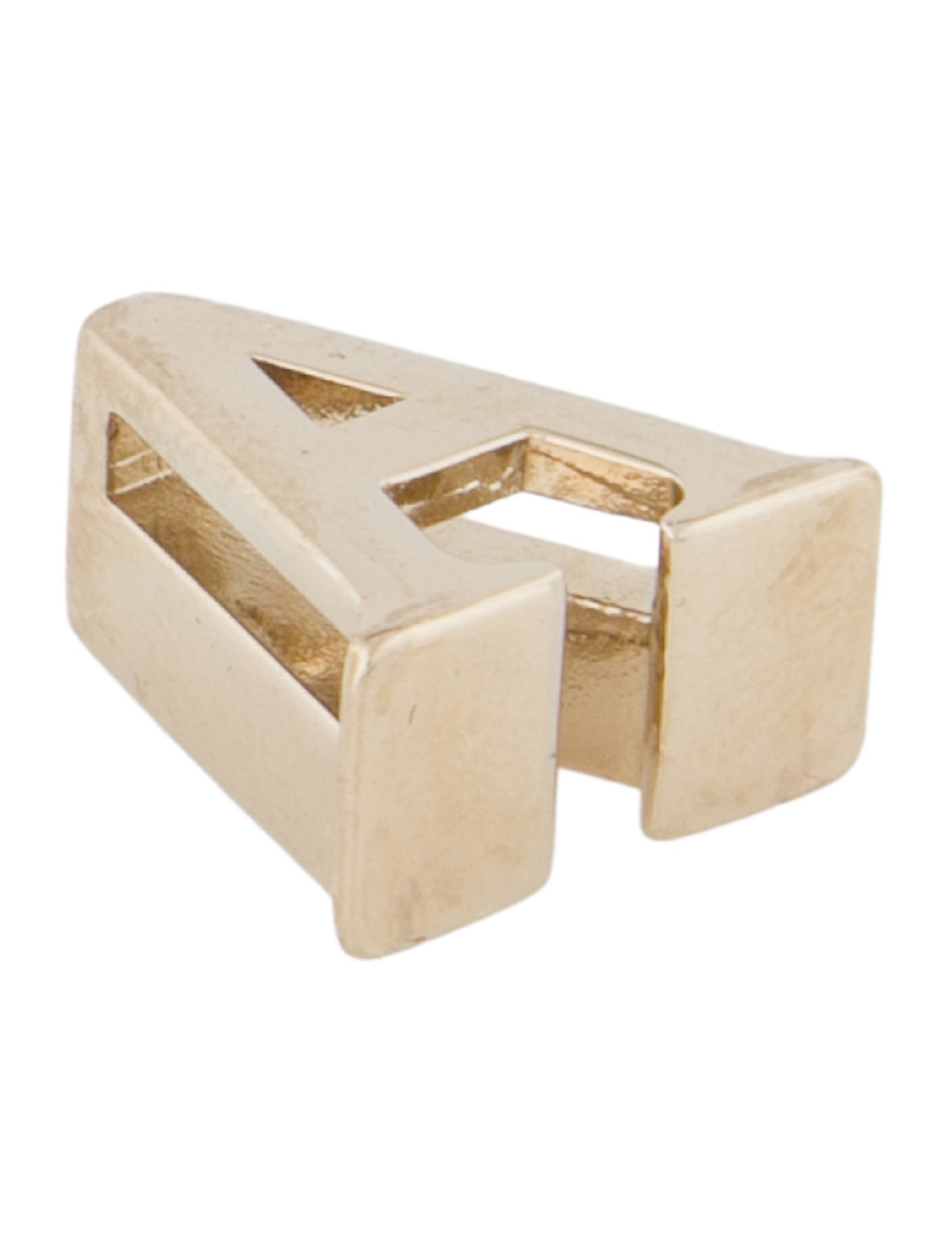 Christian Dior Metal A Bag Strap Charm