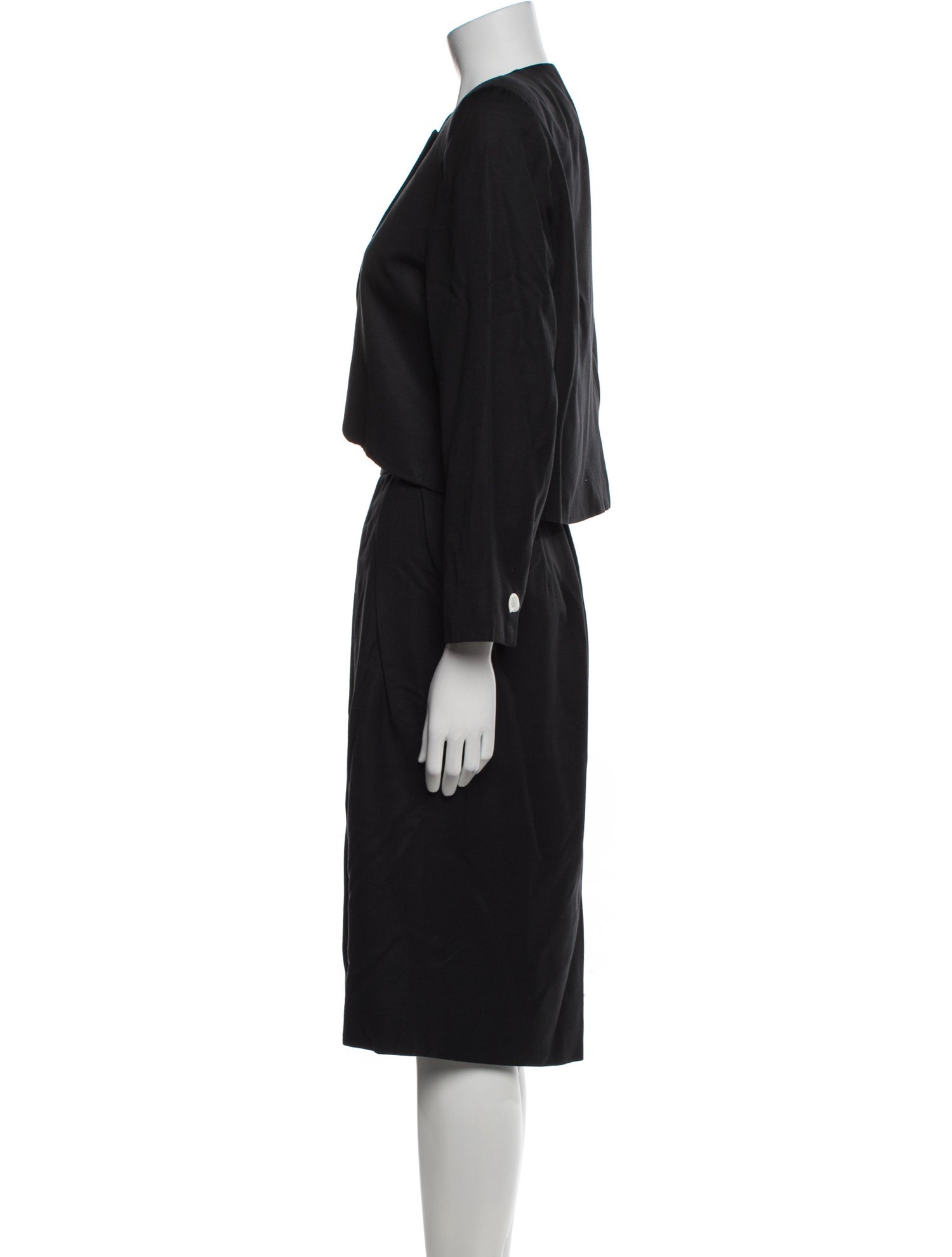 Christian Dior Vintage 1980's Skirt Suit