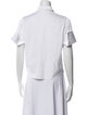 Christian Dior Short Sleeve Button-Up Top