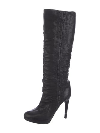 Christian Dior Leather Boots