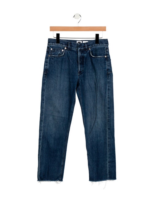 Christian Dior Mid-Rise Straight Leg Jeans