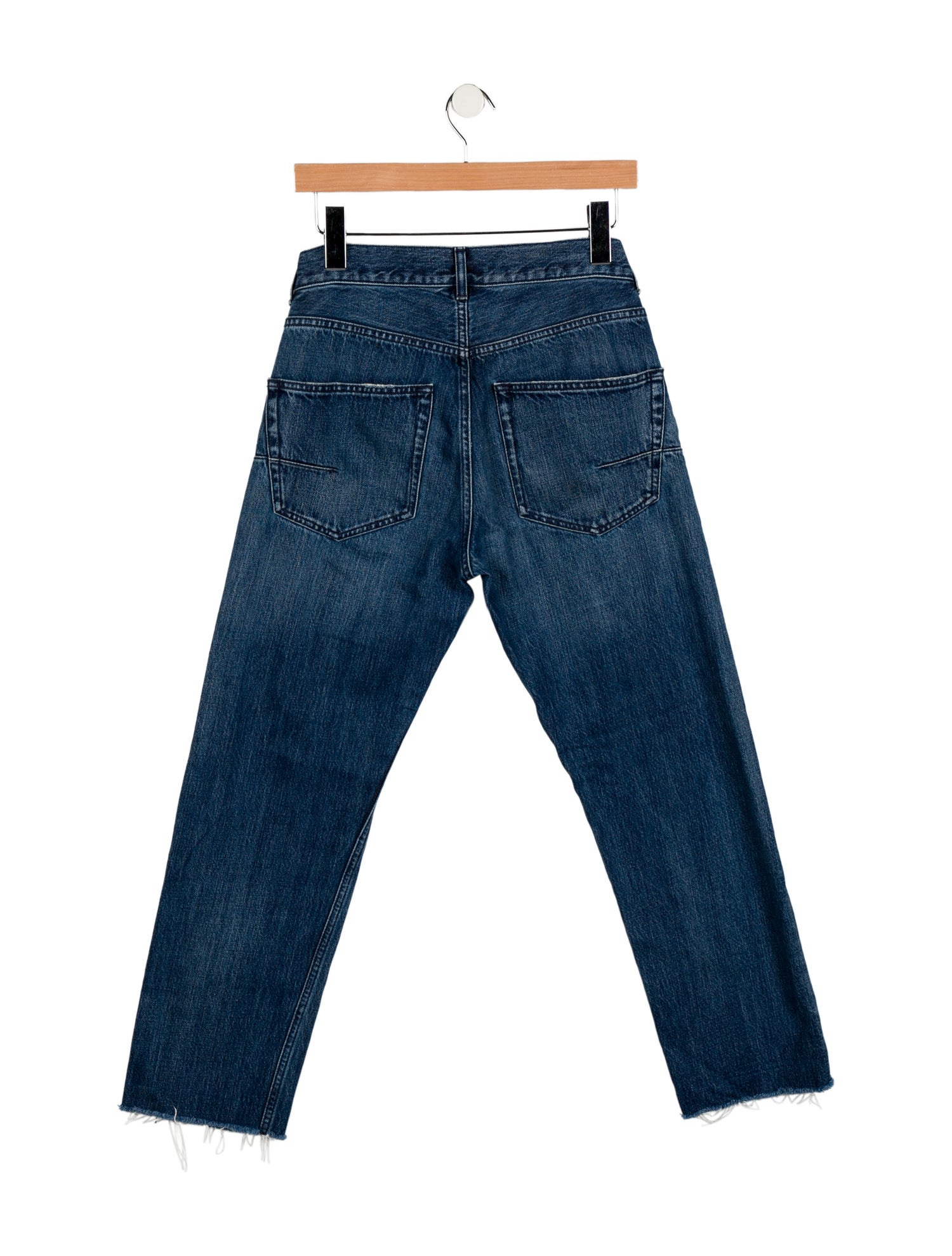 Christian Dior Mid-Rise Straight Leg Jeans