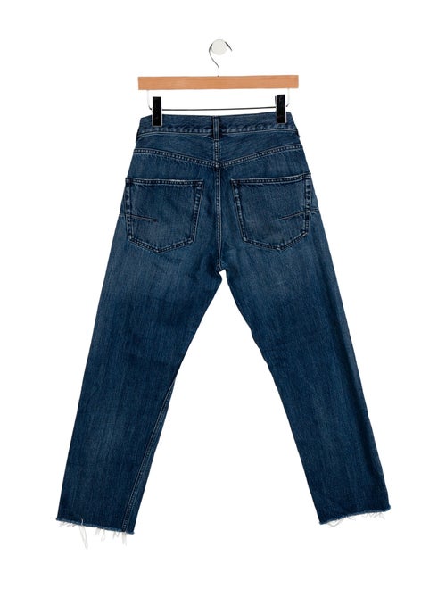 Christian Dior Mid-Rise Straight Leg Jeans