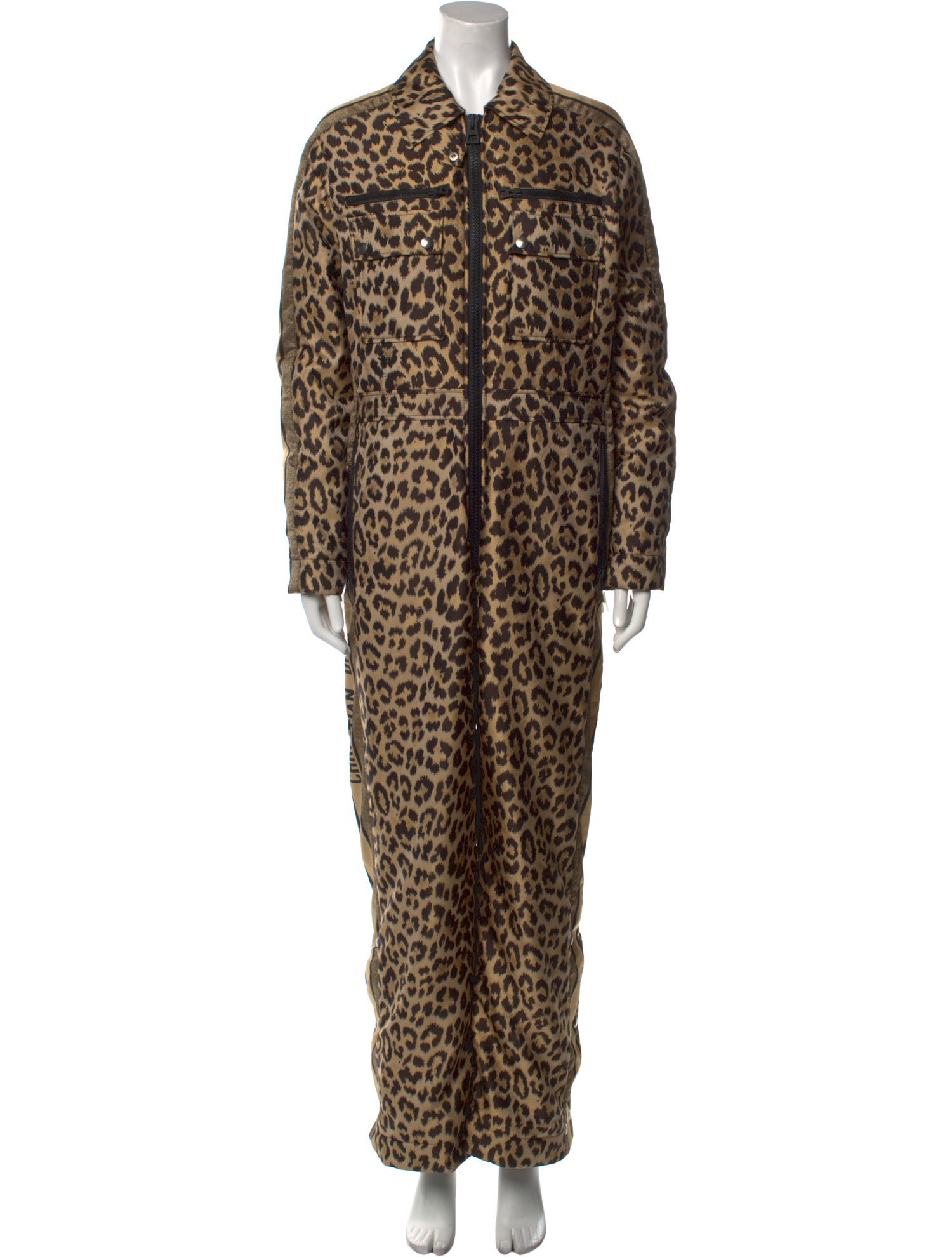 Christian Dior Animal Print Jumpsuit