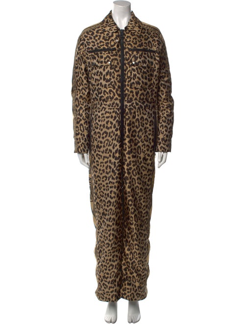 Christian Dior Animal Print Jumpsuit