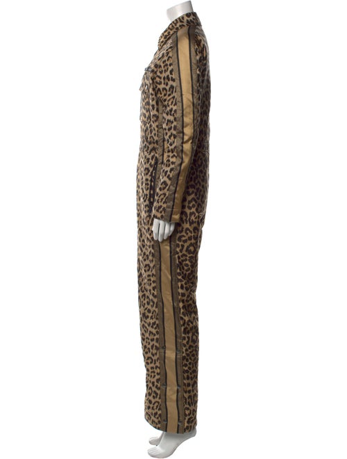 Christian Dior Animal Print Jumpsuit