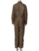 Christian Dior Animal Print Jumpsuit