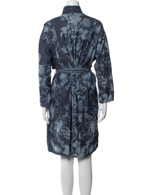 Christian Dior Floral Print Robe