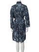 Christian Dior Floral Print Robe