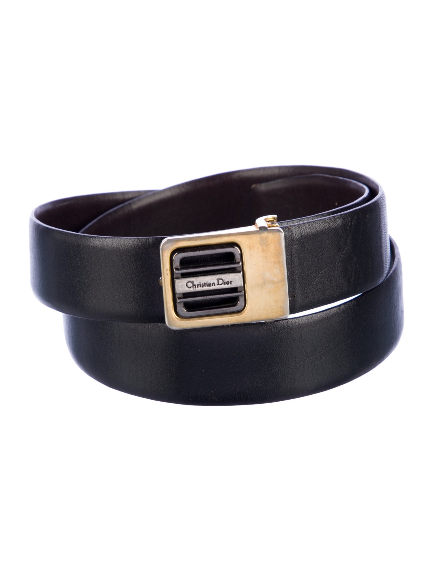 Christian Dior Skinny Leather Belt Kit