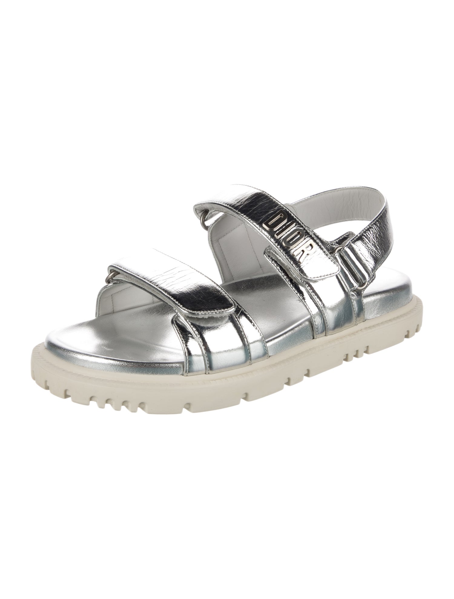 Christian Dior Leather Slingback Sandals