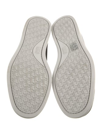 Christian Dior Diorissimo Pattern Suede Loafers