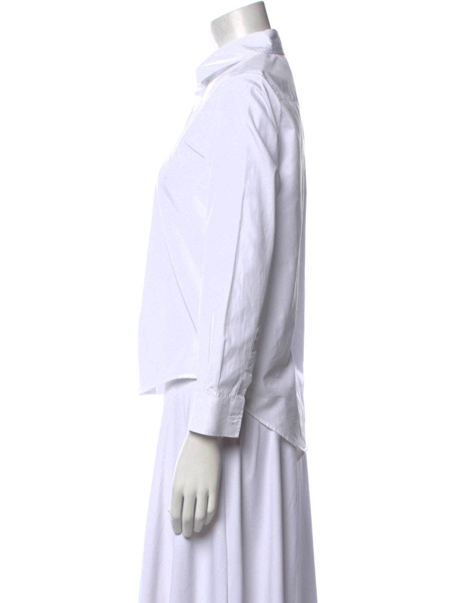 Christian Dior Long Sleeve Button-Up Top